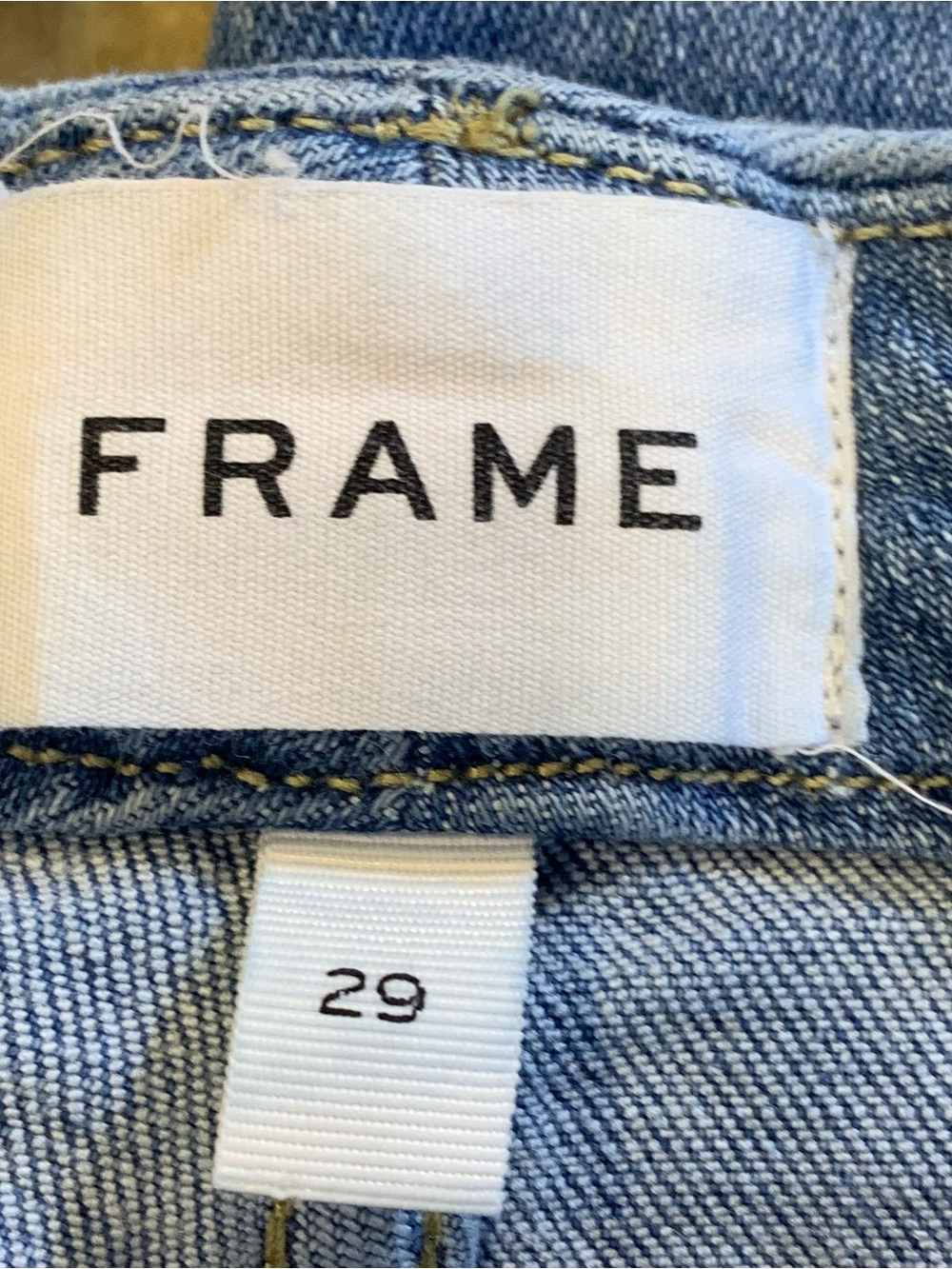 Frame Le Mini Crop Boot Jeans Size 29 - Picture 5 of 10